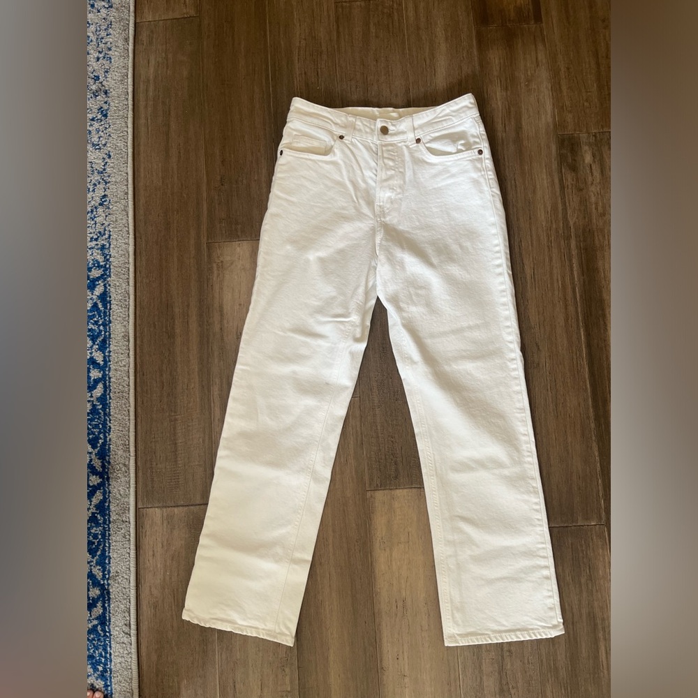 H&M White Jeans
